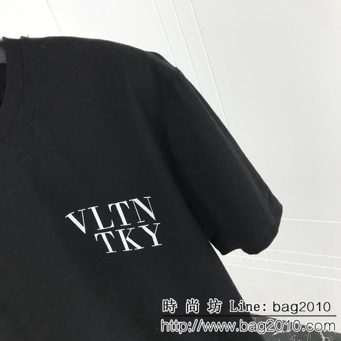 Valentino 華倫天奴 TKY東京系列 限定款 VLTN 東京漫畫系列 二次元概念T 黑色（小老虎） 白色（小黑豹） ydi2289